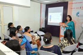 Dr Laxmi Conducting IUI workshop